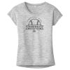 OCSO Multi-Colors Sublimatable Ladies PosiCharge Electric Heather Sporty Tee Thumbnail