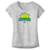 OCSO Multi-Colors Sublimatable Ladies PosiCharge Electric Heather Sporty Tee Thumbnail