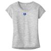 OCSO Multi-Colors Sublimatable Ladies PosiCharge Electric Heather Sporty Tee Thumbnail