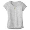 OCSO Multi-Colors Sublimatable Ladies PosiCharge Electric Heather Sporty Tee Thumbnail