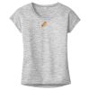 OCSO Multi-Colors Sublimatable Ladies PosiCharge Electric Heather Sporty Tee Thumbnail