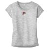 OCSO Multi-Colors Sublimatable Ladies PosiCharge Electric Heather Sporty Tee Thumbnail