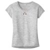 OCSO Multi-Colors Sublimatable Ladies PosiCharge Electric Heather Sporty Tee Thumbnail