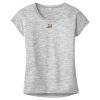 OCSO Multi-Colors Sublimatable Ladies PosiCharge Electric Heather Sporty Tee Thumbnail