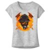 OCSO Multi-Colors Sublimatable Ladies PosiCharge Electric Heather Sporty Tee Thumbnail
