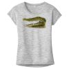 OCSO Multi-Colors Sublimatable Ladies PosiCharge Electric Heather Sporty Tee Thumbnail