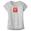 OCSO Multi-Colors Sublimatable Ladies PosiCharge Electric Heather Sporty Tee Thumbnail