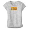 OCSO Multi-Colors Sublimatable Ladies PosiCharge Electric Heather Sporty Tee Thumbnail