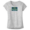 OCSO Multi-Colors Sublimatable Ladies PosiCharge Electric Heather Sporty Tee Thumbnail