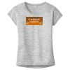 OCSO Multi-Colors Sublimatable Ladies PosiCharge Electric Heather Sporty Tee Thumbnail