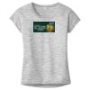OCSO Multi-Colors Sublimatable Ladies PosiCharge Electric Heather Sporty Tee Thumbnail