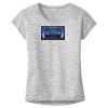 OCSO Multi-Colors Sublimatable Ladies PosiCharge Electric Heather Sporty Tee Thumbnail