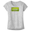 OCSO Multi-Colors Sublimatable Ladies PosiCharge Electric Heather Sporty Tee Thumbnail