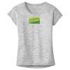 OCSO Multi-Colors Sublimatable Ladies PosiCharge Electric Heather Sporty Tee Thumbnail