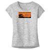 OCSO Multi-Colors Sublimatable Ladies PosiCharge Electric Heather Sporty Tee Thumbnail
