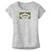 OCSO Multi-Colors Sublimatable Ladies PosiCharge Electric Heather Sporty Tee Thumbnail