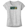 OCSO Multi-Colors Sublimatable Ladies PosiCharge Electric Heather Sporty Tee Thumbnail
