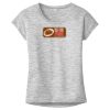 OCSO Multi-Colors Sublimatable Ladies PosiCharge Electric Heather Sporty Tee Thumbnail