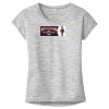 OCSO Multi-Colors Sublimatable Ladies PosiCharge Electric Heather Sporty Tee Thumbnail