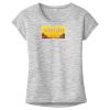 OCSO Multi-Colors Sublimatable Ladies PosiCharge Electric Heather Sporty Tee Thumbnail