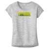 OCSO Multi-Colors Sublimatable Ladies PosiCharge Electric Heather Sporty Tee Thumbnail