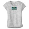 OCSO Multi-Colors Sublimatable Ladies PosiCharge Electric Heather Sporty Tee Thumbnail