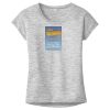 OCSO Multi-Colors Sublimatable Ladies PosiCharge Electric Heather Sporty Tee Thumbnail