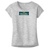 OCSO Multi-Colors Sublimatable Ladies PosiCharge Electric Heather Sporty Tee Thumbnail