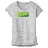 OCSO Multi-Colors Sublimatable Ladies PosiCharge Electric Heather Sporty Tee Thumbnail