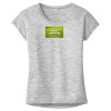 OCSO Multi-Colors Sublimatable Ladies PosiCharge Electric Heather Sporty Tee Thumbnail
