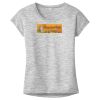OCSO Multi-Colors Sublimatable Ladies PosiCharge Electric Heather Sporty Tee Thumbnail