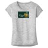 OCSO Multi-Colors Sublimatable Ladies PosiCharge Electric Heather Sporty Tee Thumbnail