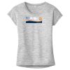 OCSO Multi-Colors Sublimatable Ladies PosiCharge Electric Heather Sporty Tee Thumbnail