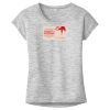 OCSO Multi-Colors Sublimatable Ladies PosiCharge Electric Heather Sporty Tee Thumbnail