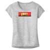 OCSO Multi-Colors Sublimatable Ladies PosiCharge Electric Heather Sporty Tee Thumbnail