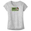 OCSO Multi-Colors Sublimatable Ladies PosiCharge Electric Heather Sporty Tee Thumbnail