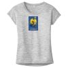 OCSO Multi-Colors Sublimatable Ladies PosiCharge Electric Heather Sporty Tee Thumbnail