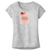 OCSO Multi-Colors Sublimatable Ladies PosiCharge Electric Heather Sporty Tee Thumbnail