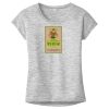 OCSO Multi-Colors Sublimatable Ladies PosiCharge Electric Heather Sporty Tee Thumbnail