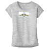 OCSO Multi-Colors Sublimatable Ladies PosiCharge Electric Heather Sporty Tee Thumbnail