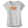 OCSO Multi-Colors Sublimatable Ladies PosiCharge Electric Heather Sporty Tee Thumbnail