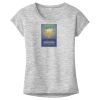 OCSO Multi-Colors Sublimatable Ladies PosiCharge Electric Heather Sporty Tee Thumbnail