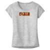 OCSO Multi-Colors Sublimatable Ladies PosiCharge Electric Heather Sporty Tee Thumbnail