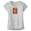 OCSO Multi-Colors Sublimatable Ladies PosiCharge Electric Heather Sporty Tee Thumbnail