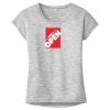 OCSO Multi-Colors Sublimatable Ladies PosiCharge Electric Heather Sporty Tee Thumbnail