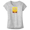 OCSO Multi-Colors Sublimatable Ladies PosiCharge Electric Heather Sporty Tee Thumbnail