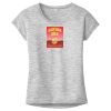 OCSO Multi-Colors Sublimatable Ladies PosiCharge Electric Heather Sporty Tee Thumbnail