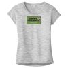 OCSO Multi-Colors Sublimatable Ladies PosiCharge Electric Heather Sporty Tee Thumbnail