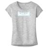 OCSO Multi-Colors Sublimatable Ladies PosiCharge Electric Heather Sporty Tee Thumbnail