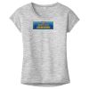 OCSO Multi-Colors Sublimatable Ladies PosiCharge Electric Heather Sporty Tee Thumbnail